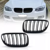 Bmw E92 E93 Lci M3 Look Juodas Blizgus Priekinis Grotelių Rinkinys