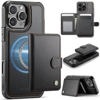 Magnetic Flip Leather Wallet Card Phone Case for iPhone 17 Pro Max Air 16E 16 15 14 Plus 13 12 11 X XS XR 8 Purse Cover Coque iPhone 14 Pro
