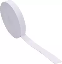 5 m balta/juoda elastinė juosta, elastinė virvelė, gumos juostos siuvimui ir namų ruošos "pasidaryk pats" amatams, 15 mm pločio (balta, 5mx15 mm)
