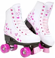Reguliuojami riedučiai Raven Trista Baltas/pink 39-42