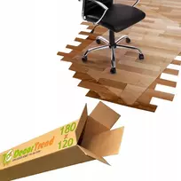 Decortrend Apsauginis Pvc kilimėlis po kėde/foteliu, minkštas stiklas, 180x120cm