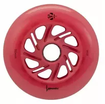 Šviečiantys riedučių ratukai Luminous Raudona / Raudona 110mm