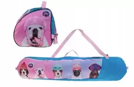 Smj Sport Snowsport snowboardo dėklo komplektas Snowboard Bag Dogs 118cm +