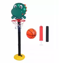 Reguliuojami krepšinio lankai Krepšinio lanko sportiniai žaislai dinozauras
