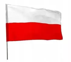 Lenkijos vėliava Gegužės 1-osios, Gegužės 3-osios Nepriklausomybės dienos 112/72 cm 125gr/m2 Tvirta