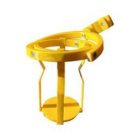 Space-Saving Gyroscopic Cup Holder Adjustable Clip Beverage Holder Self 3D Drink Holder  Motorcycle geltona