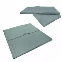 M Pole Gimnastikos čiužinys šokiui ant stulpo - kvadratinis, 120 cm x 5 cm, pilkas