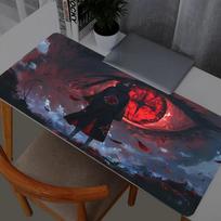 Pelės kilimėlis Anime Naruto Itachi Uchiha Žaidėjui Didelis XXL Planšetės Varmilo Klaviatūros Kilimėlis Kawaii Žaidimų Aksesuarai Pelės kilimėlis 40x90x0.2cm