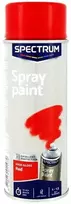 Spectrum Akrilinis lakas dažai 400ml raudonas blizgus purškiamas