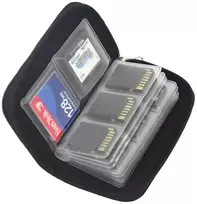 Aptel dėklas-organaizeris 22 micro sd cf atminties kortelėms