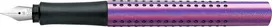 Faber-castell Grip Edition Glam 140840 plunksnakotis, plunksnos plotis M, violetinė, 1 vnt.