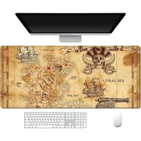 Ancient map of Middleearth Large Mouse Pad XXL Gaming Desktop Carpet Laptop Desk mat Table Keyboard Accessories Rug X 900x400x2mm