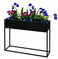 Framado Loft metalinis stovas gėlėms, juodas, 80 cm, pagaminta Lenkijoje