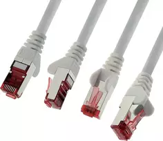 Cat6 Sftp tinklo kabelis 2m mėlynas, 5 vnt.