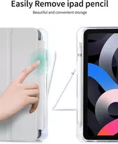 Vozehui 10,9 colio dėklas, skirtas ipad 10 generation 2022 su pieštuko laikikliu, trijų dalių stovu, plonas lengvas apsauginis dėklas, išmanioji automatinio pažadinimo funkcija