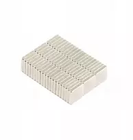 Neodimio magnetas, plokštelė 5x5x1 N38, 60 vnt.