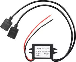 12v į 5v Usb keitiklis Dc Buck modulis 12v 36v 48v konvertuoja į 5v dvigubą Usb lizdą 10-55v į 5v 3a 15w adapteris Dc į Dc reguliatorius automobilinis maitinimo keitiklis