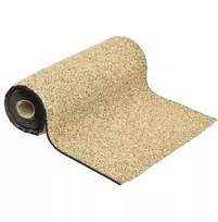 Vidaxl Epdm membrana tvenkiniui su akmenukais, smėlio spalvos, 1250x40 cm