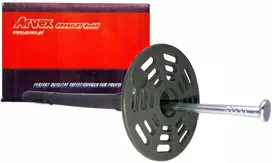 Arvex Smeigės polistirenui 16 cm, metaliniai izoliacijos tvirtinimo elementai