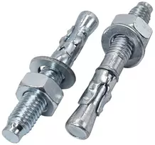 Skir'co pleištiniai inkarai, m10 x 70 mm, metaliniai kaiščiai, inkariniai varžtai, mūro tvirtinimo elementai, betono išsiplėtimo inkarai, 35 vnt.