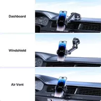 Miracase automobilinis telefono laikiklis [patobulintas siurbtukas ir metalinis dvigubas kabliukas] mobiliojo telefono laikiklis automobilio ventiliacijos angos prietaisų skydeliui priekiniam stiklui automobilinis mobiliojo telefono laikiklis, skirtas iph