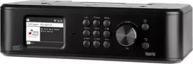 Imperial Dabman i460 - internetinis Radijas/dab+ (transliavimo paslaugos, montuojamas po spintele/ant sienos, bluetooth siuntimas/gavimas, įrašymas per usb, viešbučio režimas) - juodas