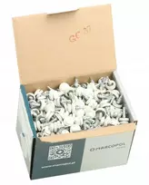 Farmerski Panhead varžtai 4,8 x 20 mm Torx balti Ral 9010 250 vnt. balti