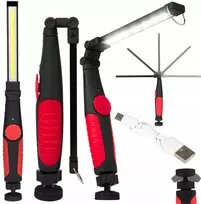 Blow dirbtuvių žibintas su magnetu, Usb, Led Cob, pakabinamas