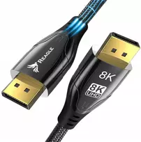 Reagle Displayport 1.4 Dp kabelis 8k 4k 144hz Hdr į Displayport 2m