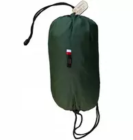 Turistinis hamakas Tigerwood Dragonfly V1 Double Zip su tinkleliu nuo uodų, žalias