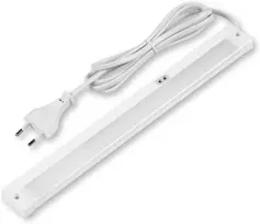 Rev Led virtuvinis šviestuvas po spintele 30 cm, 4 W, 300 liumenų, 3000 K, plokščias virtuvinis šviestuvas su jutikliu, lengvas montavimas, baltas