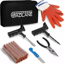 Gadlane 7 dalių padangų remonto komplektas | Bekamerinės | Automobiliams, motociklams, Atv, traktoriams