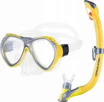 Aqua Speed Aura + Evo rinkinys (kaukė + vamzdelis) vaikams, nardymo, spalva 18