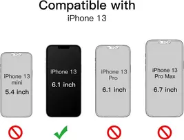 Jetech blizgantis dėklas, skirtas iphone 13 6.1 colio, blizgus smūgiams atsparus telefono dėklas, mielas apsauginis dėklas moterims ir mergaitėms (rožinis)