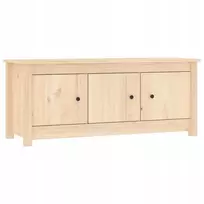 Batų spintelė iš pušies medienos (110x38x45,5 cm)