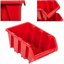 20 x Botle dėžutė sandėliavimo dirbtuvė garažas 160x230x120 mm raudona