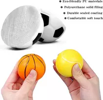 12 mini futbolo kamuolių rinkinys, pripučiami putplasčio kamuoliai, mini sportiniai kamuoliai, putplasčio teniso kamuoliukai vaikams treniruotėms, minkšti putplasčio teniso kamuoliukai, vaikams ir suaugusiems futbolo vakarėliui
