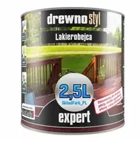 Drewnostyl Lazūra medienai 2,5l Riešutas