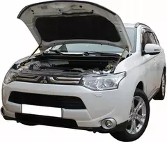 Mitsubishi Electric Dujiniai amortizatoriai variklio dangčiui Mitsubishi Outlander Iii