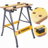 Darbo stalas / suolas 100kg 605mm Powermat Pm-sw-605t Pm1115