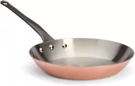 De Buyer Inocuivre varinė nerūdijančio plieno keptuvė, 28 cm