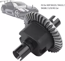 Drfeify rc diferencialinė transmisija, 1/10 rc automobilio nuotolinio valdymo diferencialinė transmisija, priedai, skirti modeliams hsp 94123/94111/94188