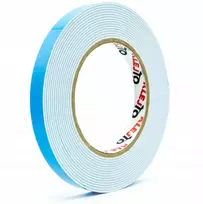Dvipusė balta juosta roletams 19mm x 5m