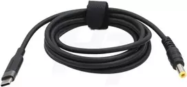 Hangton 12v 3a Pd Usb C į Dc maitinimo kabelis Blackmagic Bmcc kameros vaizdo asistento monitoriui, 1.8m