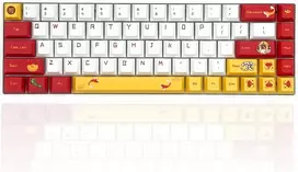 Klaviatūra Pbt klavišų dangtelių rinkinys 135 klavišams, individualūs Cherry klavišų dangteliai be alyvos, kiniško stiliaus, laimės dievo tema, tinkamas 61/64/68/84/87/96/98/104/108 jungikliams (god of Wealth)