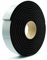 Lipni Epdm sandarinimo juosta, tanki, 8 mm storio, 80 mm x 5 m, juoda putų