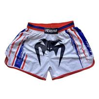 Muay Thai Shorts Boxing MMA Training Breathable Quick-Dry Fight M Adult 100-120 gray