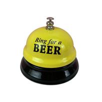 Ringbell Desk Call Bell Iron Craft Dinner Reminder Bell Creative Metal Service Bell  Coffee geltona