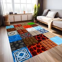 VIKAMA Luxury Gold Coin Doormat Stain-Resistant & Non-Slip Entrance Hallway Mat Bedroom Entrance Rug Bedside Carpet Home Decor 100x150cm
