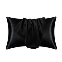 100% Pure Silk Pillowcase Silky Satin Hair Beauty Comfortable Home Decor Pillow Cover 50cmx66cm